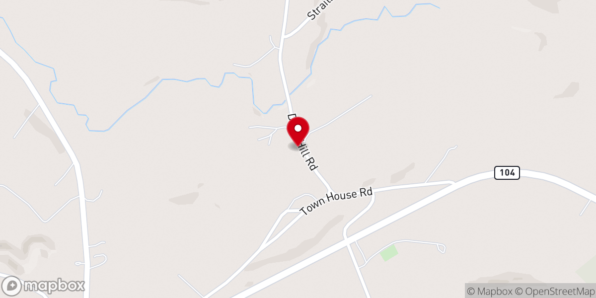 Map showing location of New Hampton Historical Society Museum