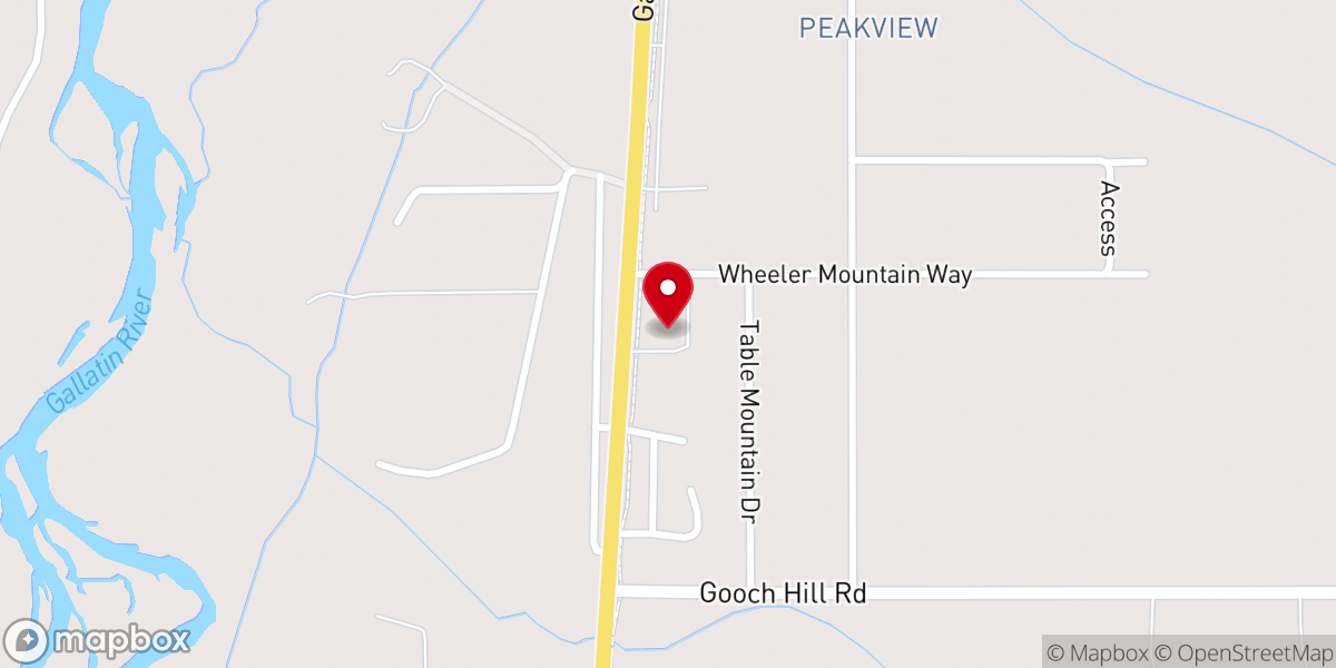 Map showing location of Gateway Community Church