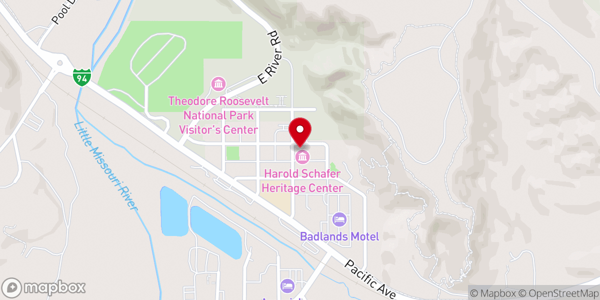 Map showing location of St. Mary's Catholic Church
