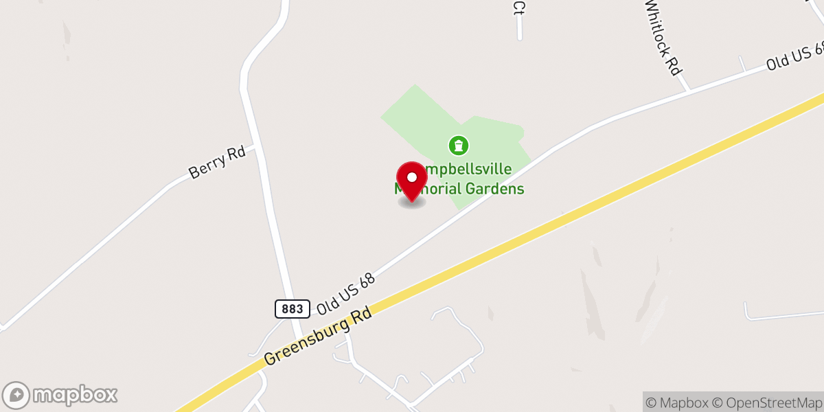 Map showing location of Faith Alive Ministry