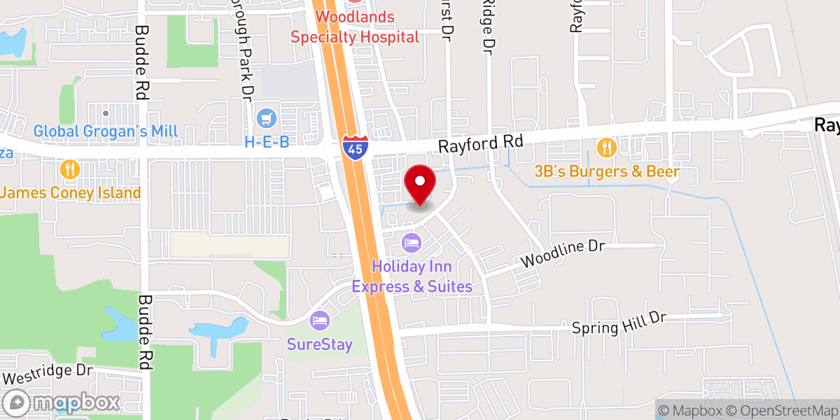 Map showing location of Warrior Church Gym