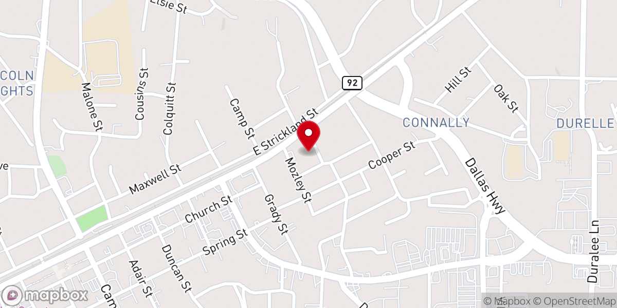 Map showing location of Prayer House Of Faith