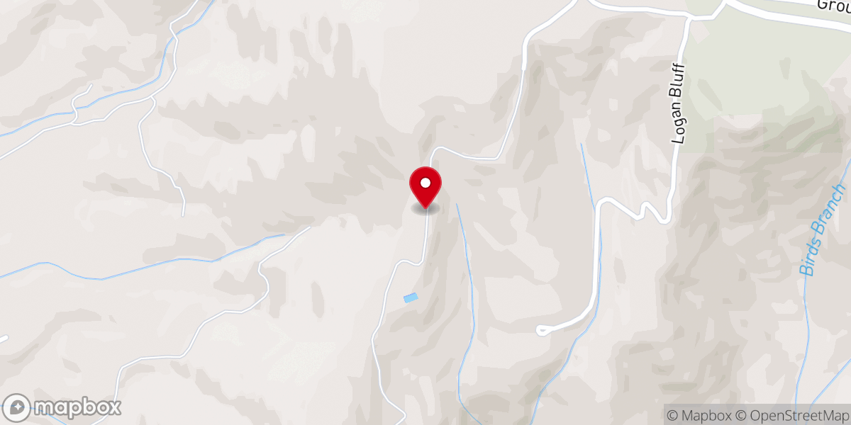 Map showing location of Higher Ground Christian Retreat