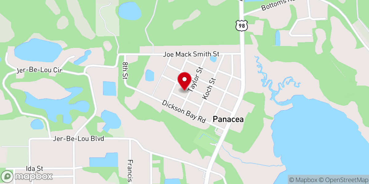 Map showing location of Squirrels Nest