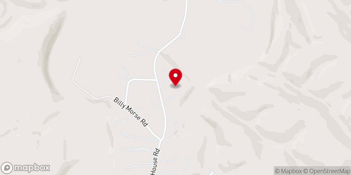 Map showing location of The Dwelling Place Rest and Retreat Center