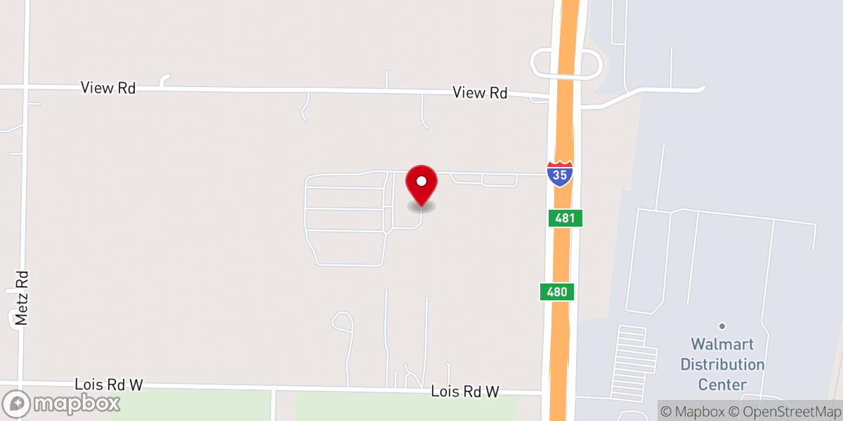 Map showing location of Sanger Bible Church | Texas