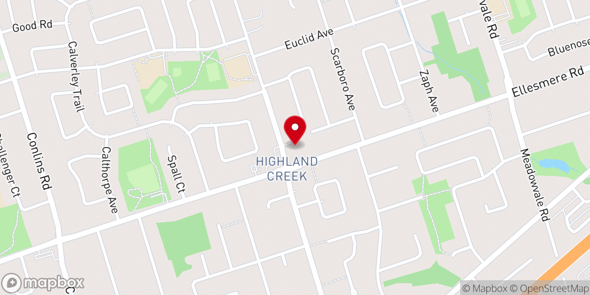 Map showing location of Ukrainian Orthodox Church of St. Anne