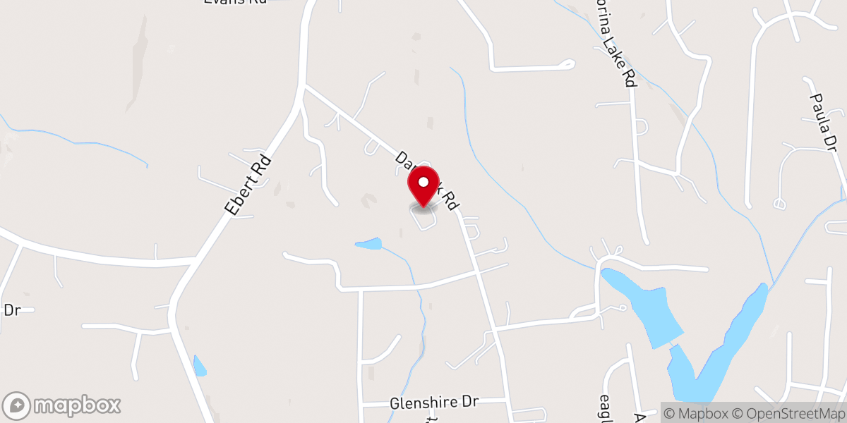 Map showing location of Triad Christian Fellowship