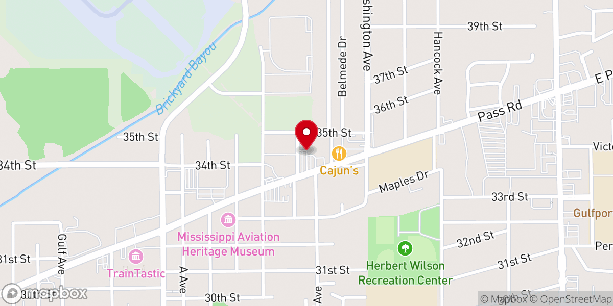 Map showing location of The Wilderness Place Church