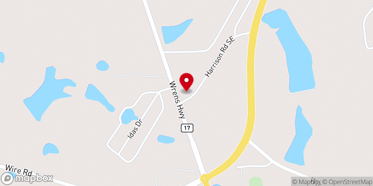 Map showing location of Thomson Church of God