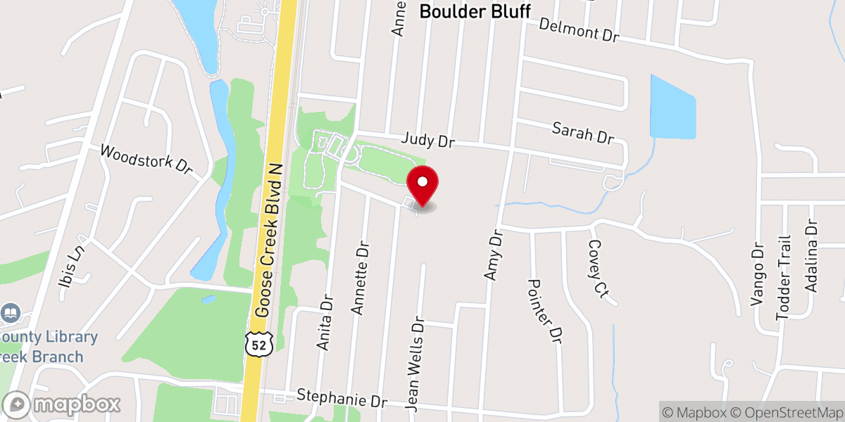 Map showing location of International Baptist Church