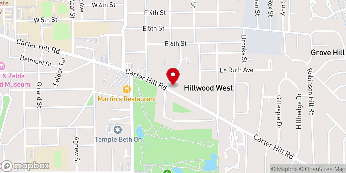 Map showing location of Creative Miracles Incorporated