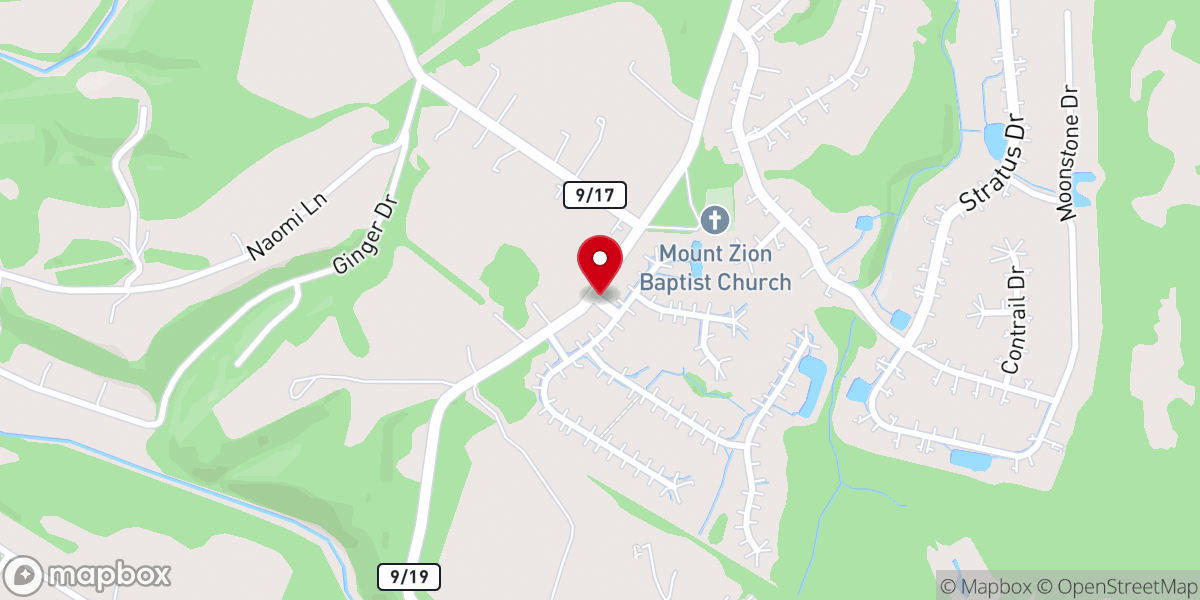 Map showing location of Chapel View