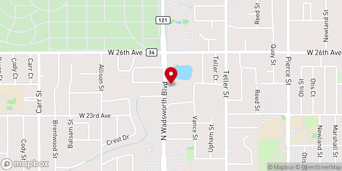 Map showing location of St Paul Evangelical Lutheran Church