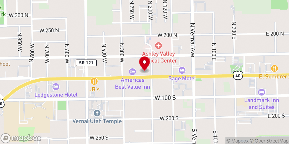 Map showing location of Saint Pauls Episcopal Church