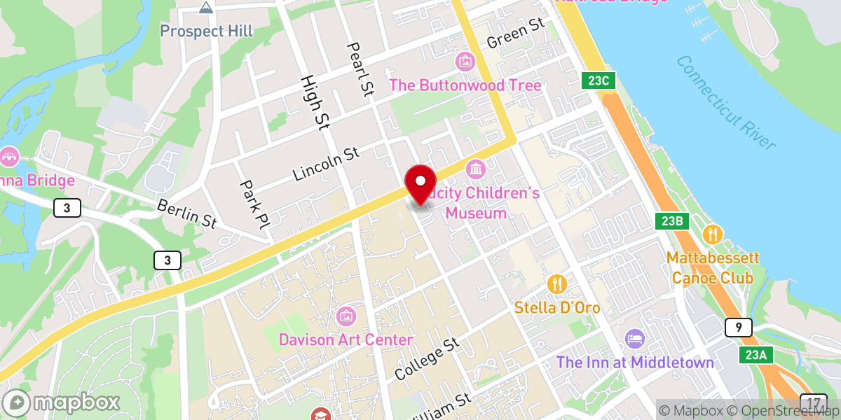 Map showing location of Saint Sebastian Church Parish Office