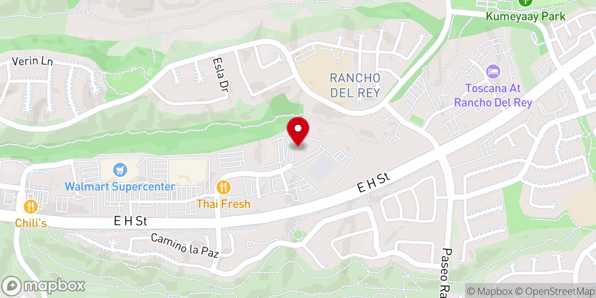 Map showing location of South Bay Community Church