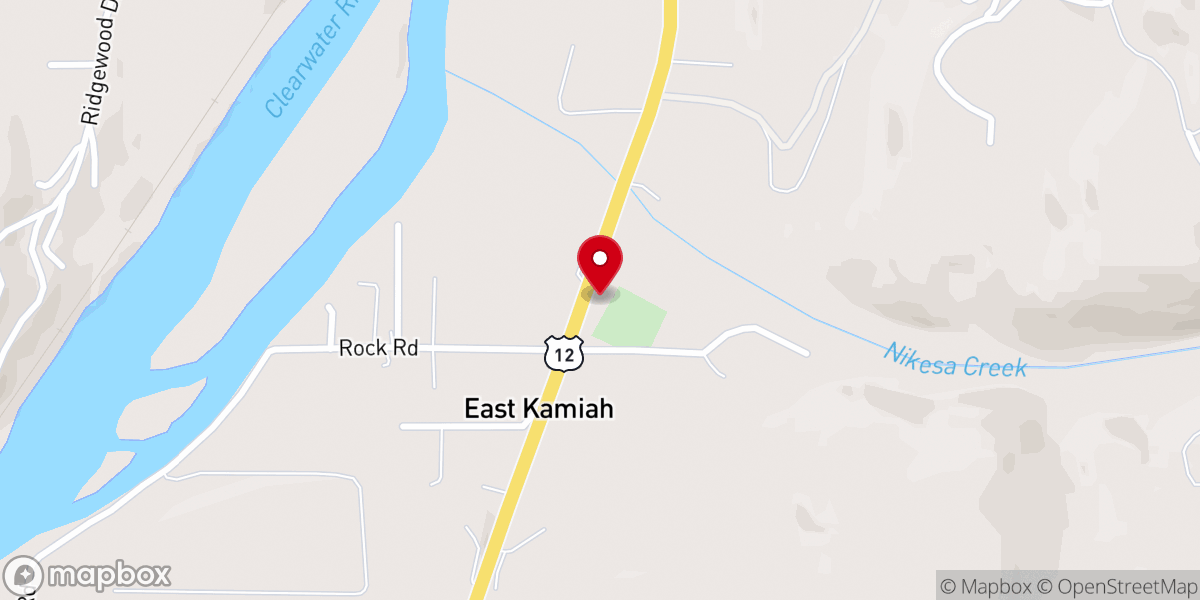 Map showing location of First Indian Presbyterian Church