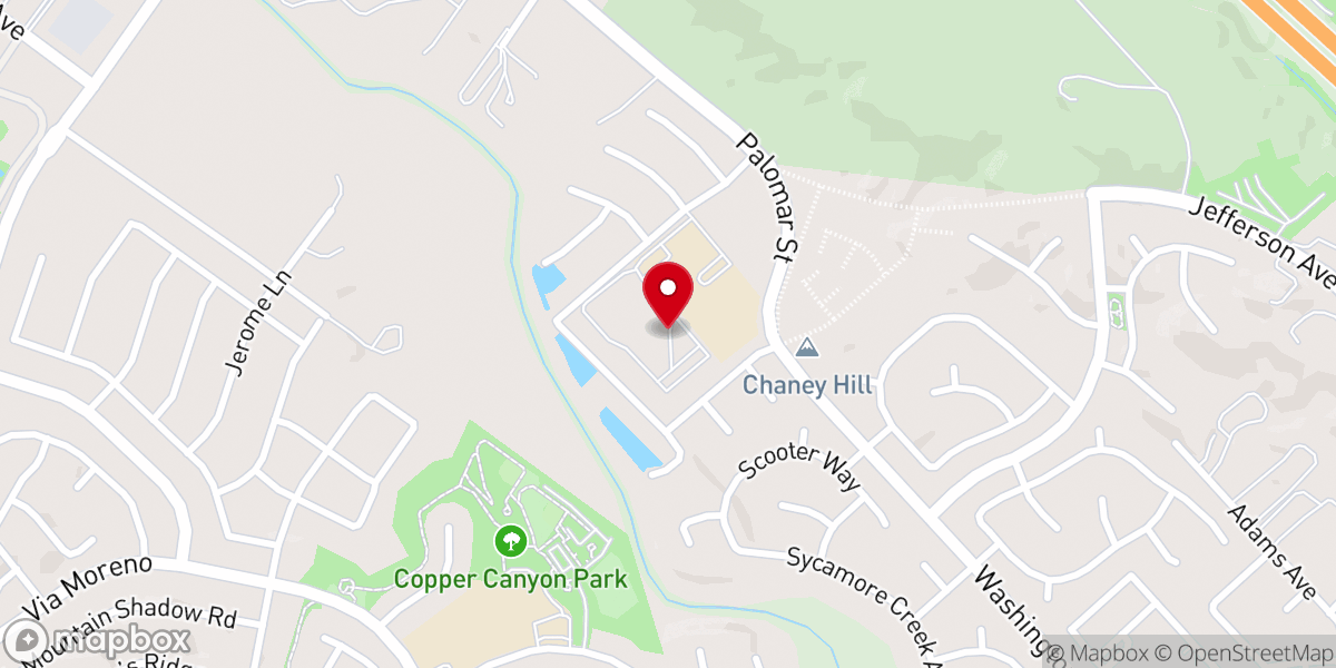 Map showing location of Murrieta Springs Seventh-day Adventist Church