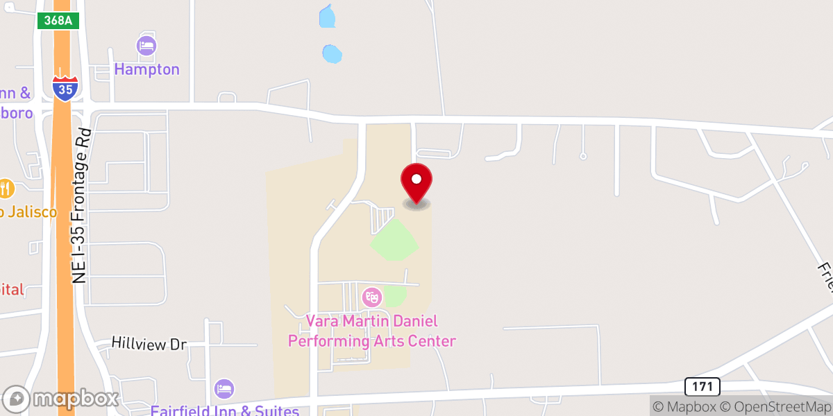 Map showing location of United Christian Fellowship