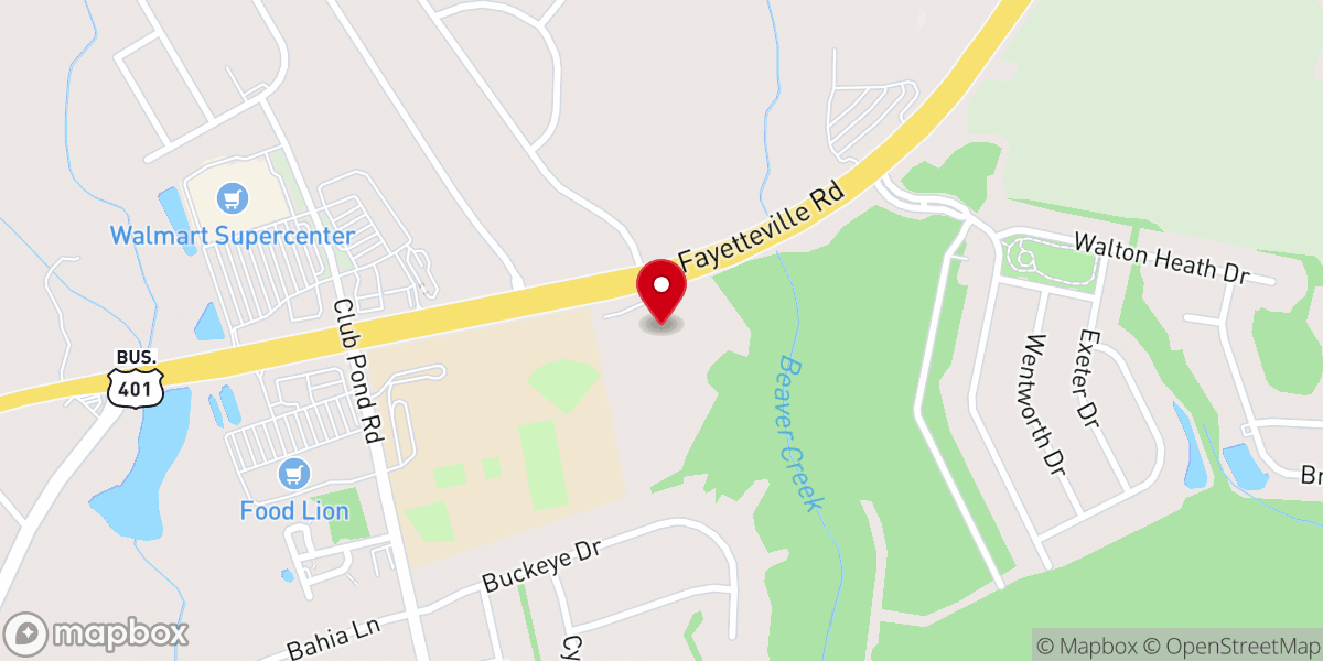 Map showing location of Celebration of Praise Church