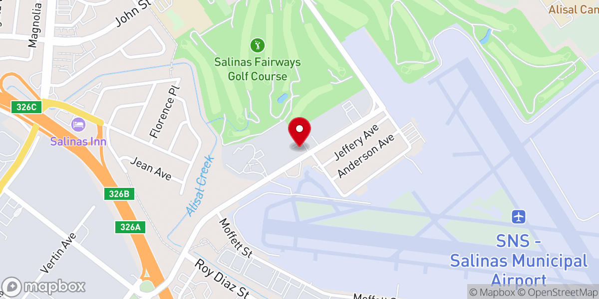 Map showing location of Mt Nebo Baptist Church & Christian Training Center