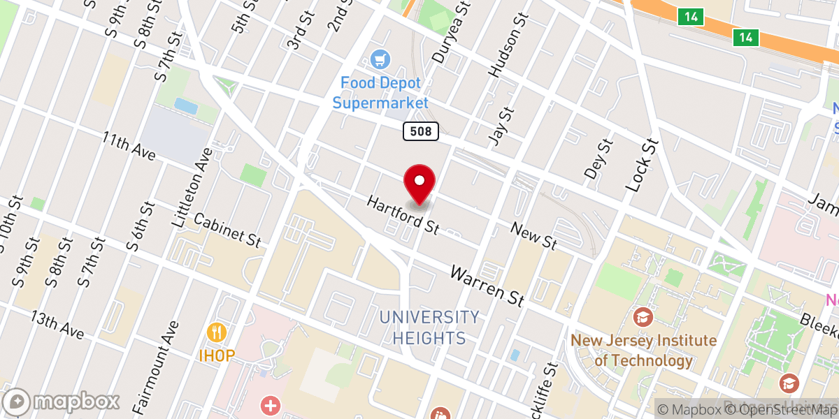 Map showing location of Chosen Generation Ministries