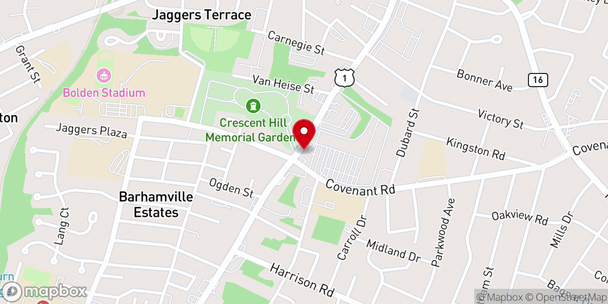 Map showing location of Holy Ghost Enterprise