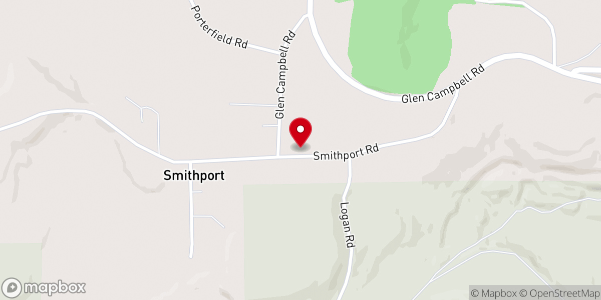 Map showing location of About Face Church Outreach Consultants