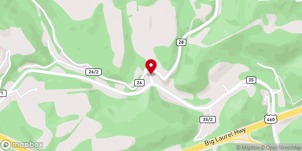 Map showing location of Goodwyn Chapel