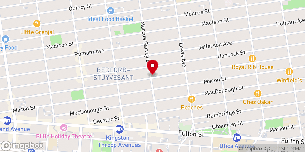 Map showing location of Glorious Church of God