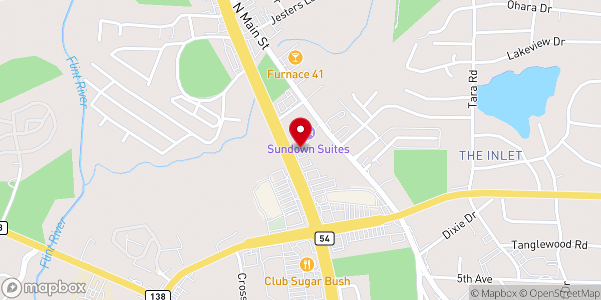 Map showing location of Jesus Te Cuida Foundation Inc