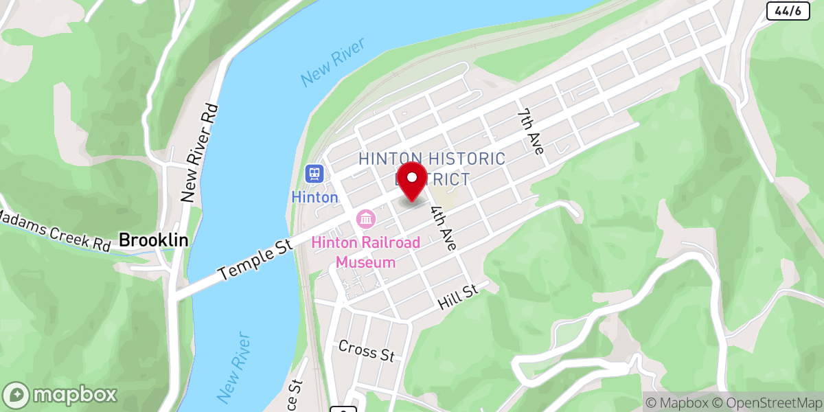 Map showing location of Carmelite Hermits Monastary