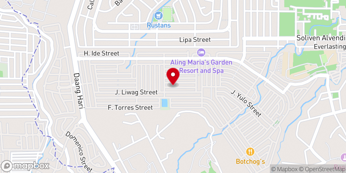 Map showing location of Haven Bible Baptist Church