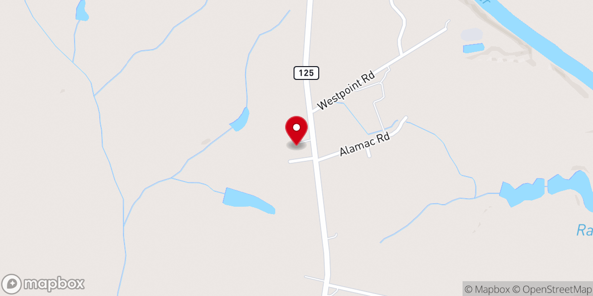Map showing location of The Lighthouse Pentecostal Holiness Church