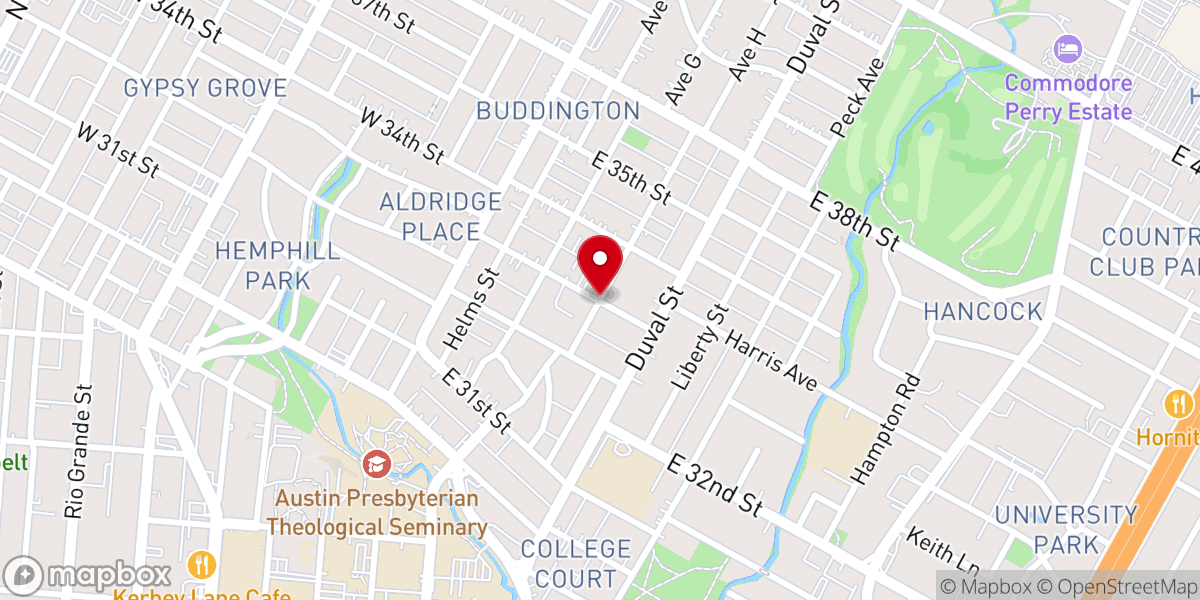 Map showing location of ATX Elopements