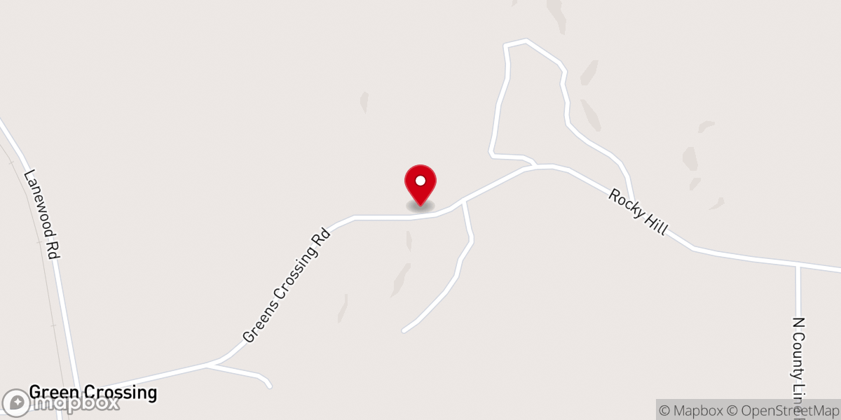 Map showing location of Society Ridge Missionary Baptist Church