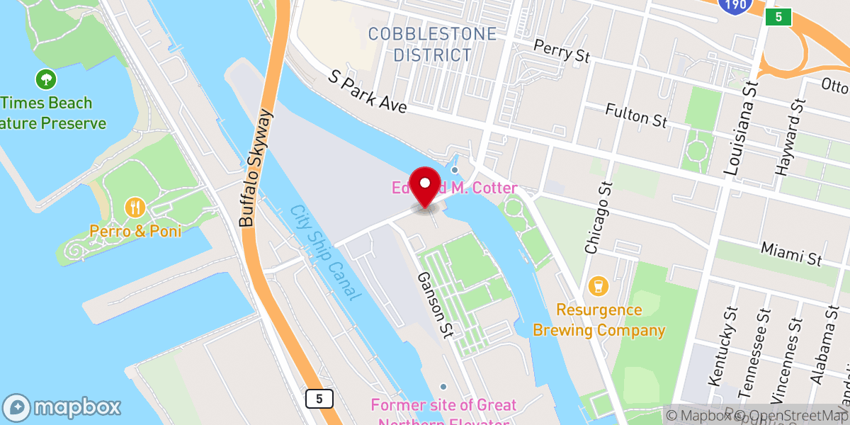 Map showing location of Wonder Church
