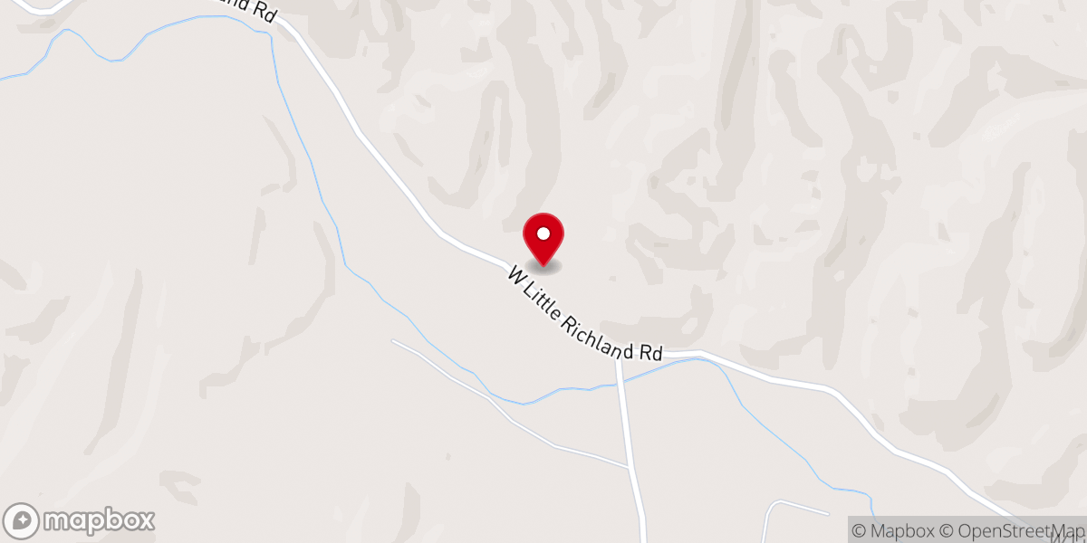 Map showing location of Ellis Grove Presbyterian Church