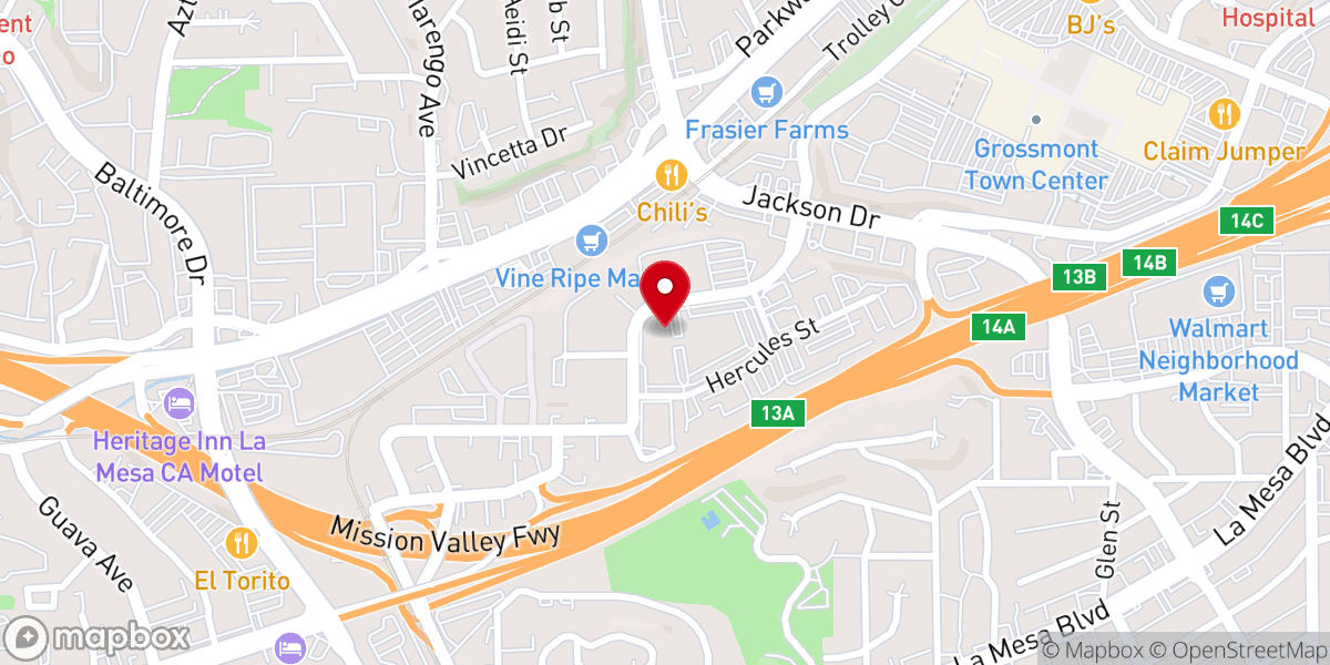 Map showing location of Journey Community Church