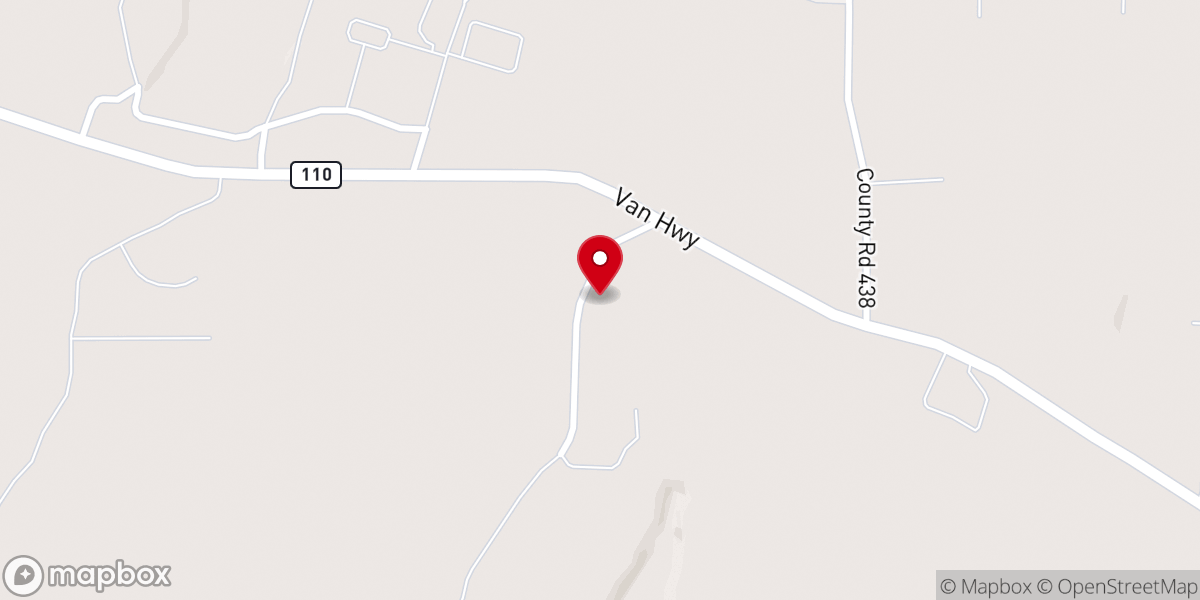 Map showing location of Clear View Church