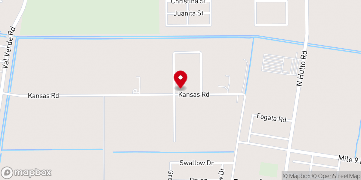 Map showing location of Iglesia Congregacional Manantial de Vida