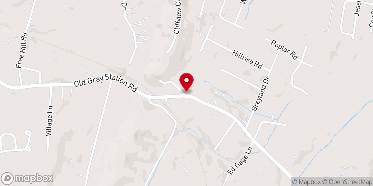 Map showing location of Weyland Missionary Baptist Church