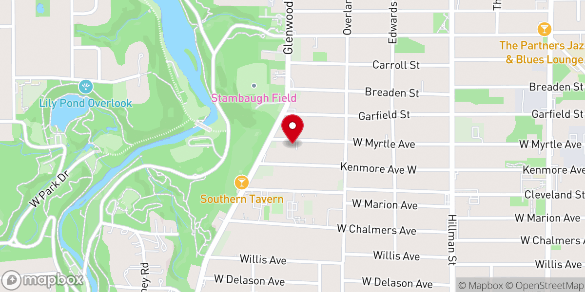 Map showing location of Temple Deliverance Chapel Of Ministry Worship Center