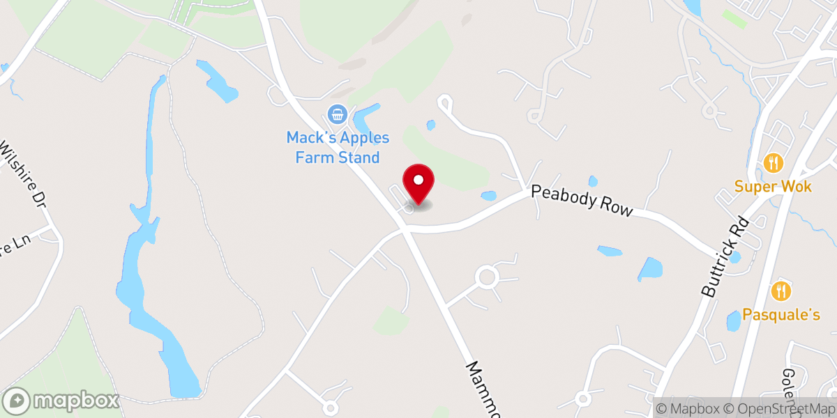 Map showing location of St. Peter's Episcopal Church