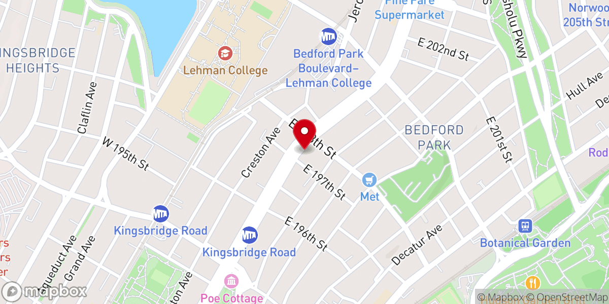 Map showing location of 4pawfriends