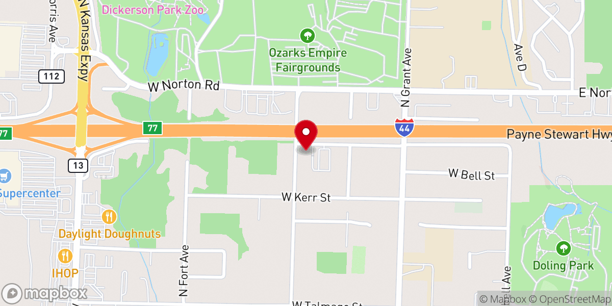 Map showing location of The Courageous Church North