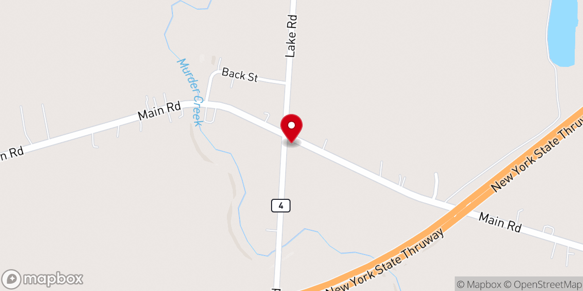 Map showing location of Pembroke Community Church