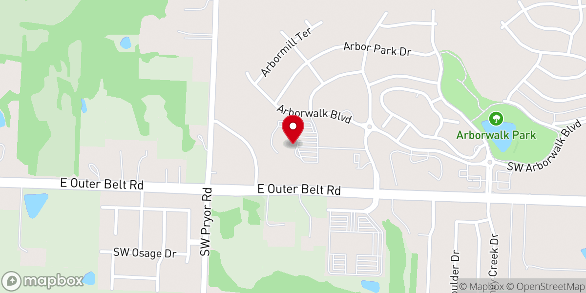 Map showing location of Holy Spirit Catholic Church
