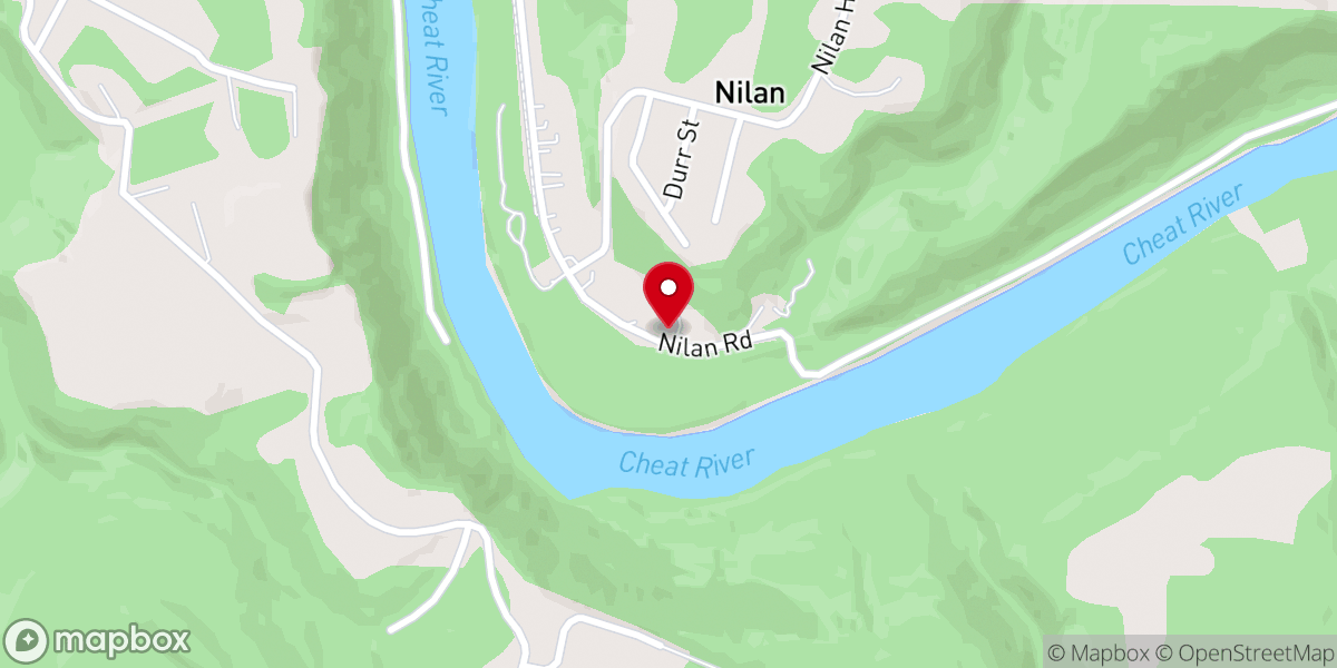 Map showing location of Nilan Apostolic Church